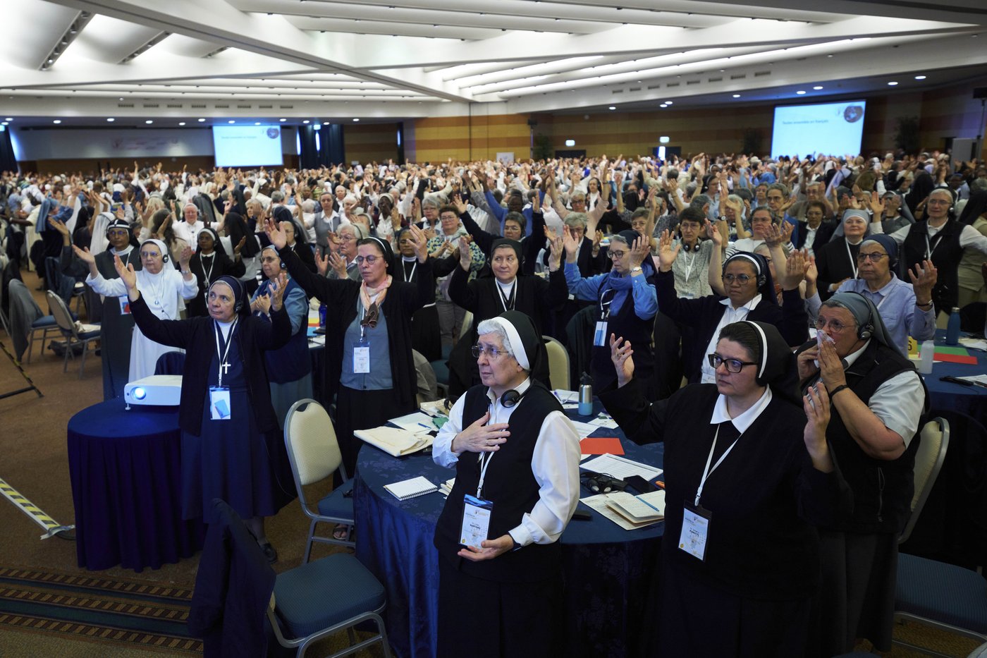 They don't vote in the conclave, but nuns leading the world's Catholic orders gather in Rome | iNFOnews.ca