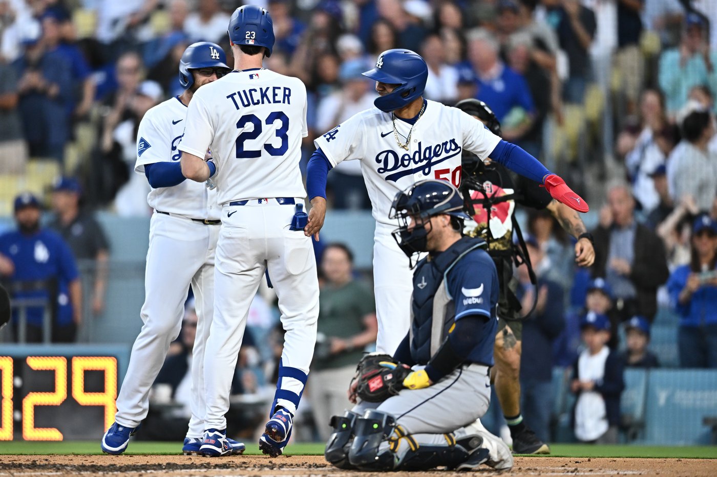 Miguel Rojas' pinch-hit home run in the 7th lifts the Dodgers to a 4-3 victory over the Rays | iNFOnews.ca Miguel Rojas' pinch-hit home run in the 7th lifts the Dodgers to a 4-3 victory over the Rays | iNFOnews.ca