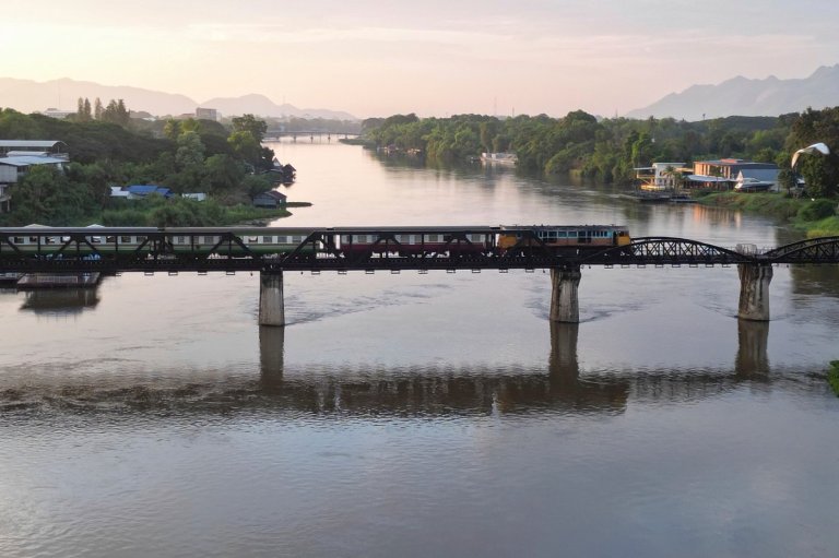 Photos show the resurfaced remains of World War II's 'Death Railway' in Thailand | iNFOnews.ca