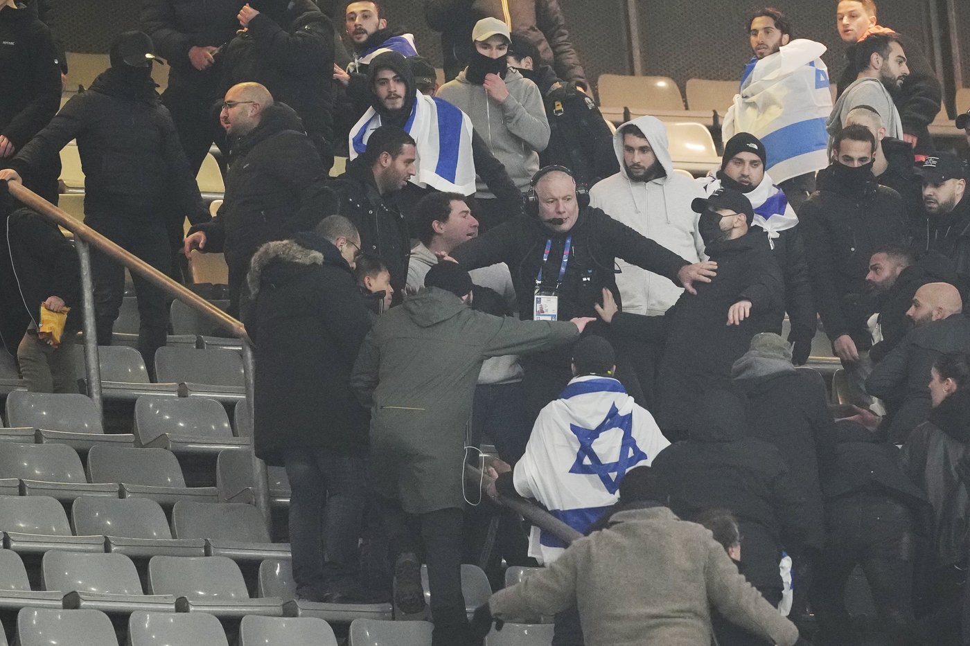 Brief altercation between fans mars France-Israel soccer match despite heavy security | iNFOnews.ca