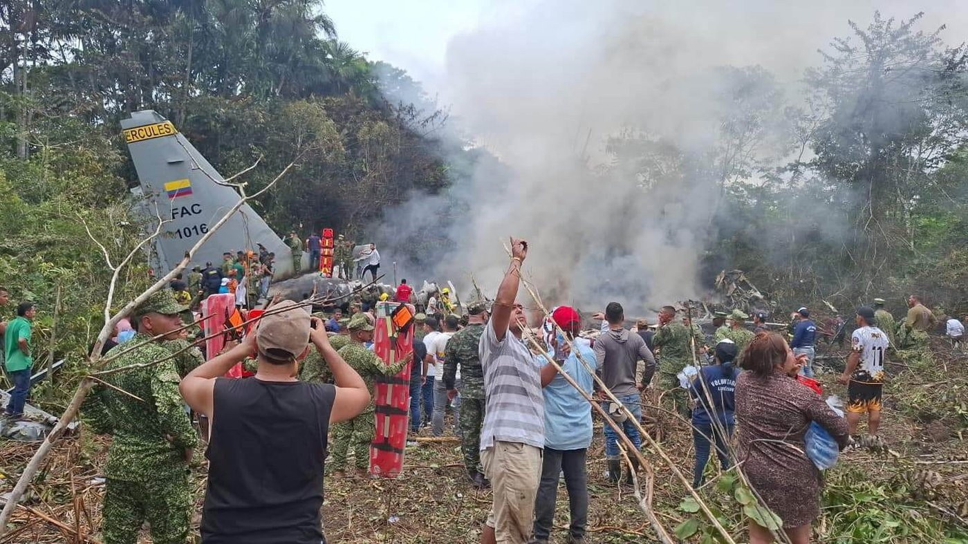 At least 66 killed in military plane crash in Colombia, head of armed forces says | iNFOnews.ca