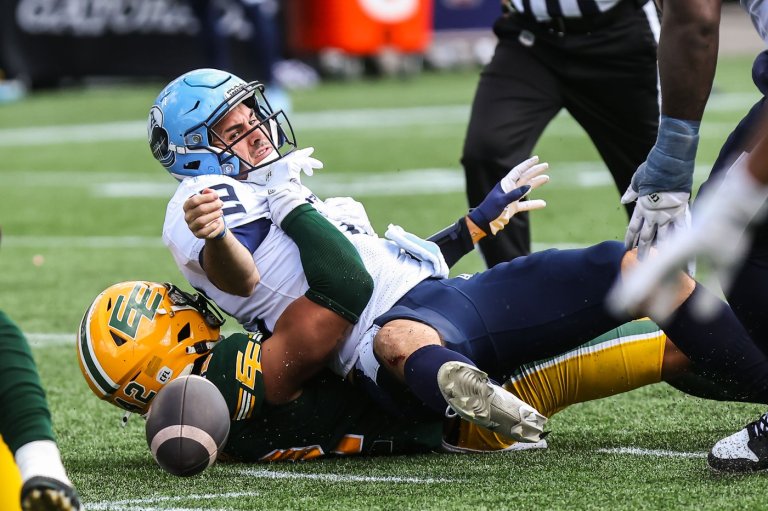 Edmonton Elks thump Toronto Argonauts 42-12 in CFL clash | iNFOnews.ca