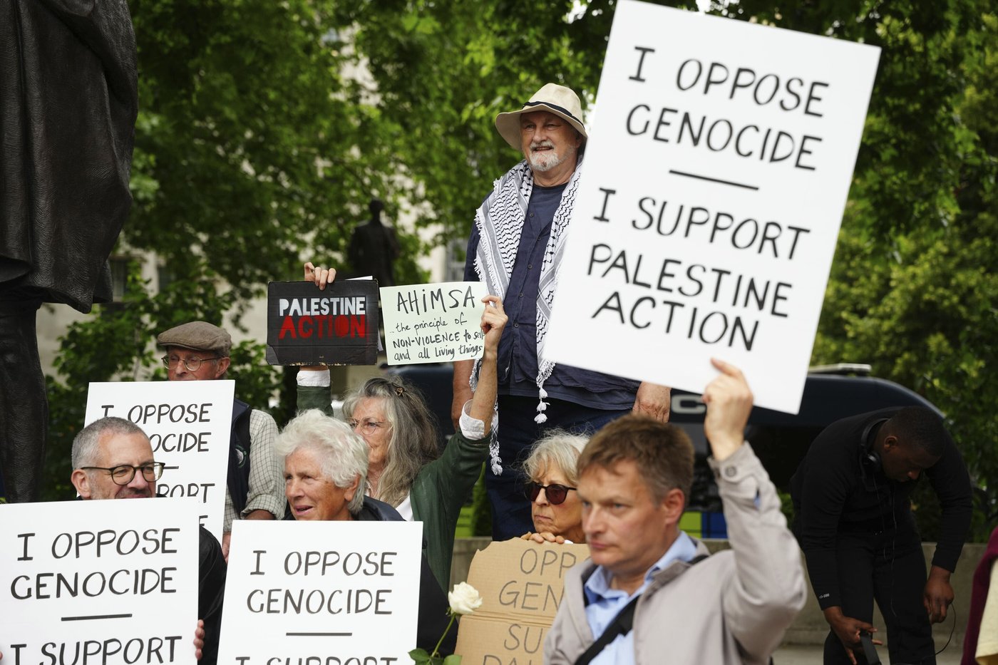 More than 20 arrests at protest in support of Palestine Action after UK ban comes into effect | iNFOnews.ca
