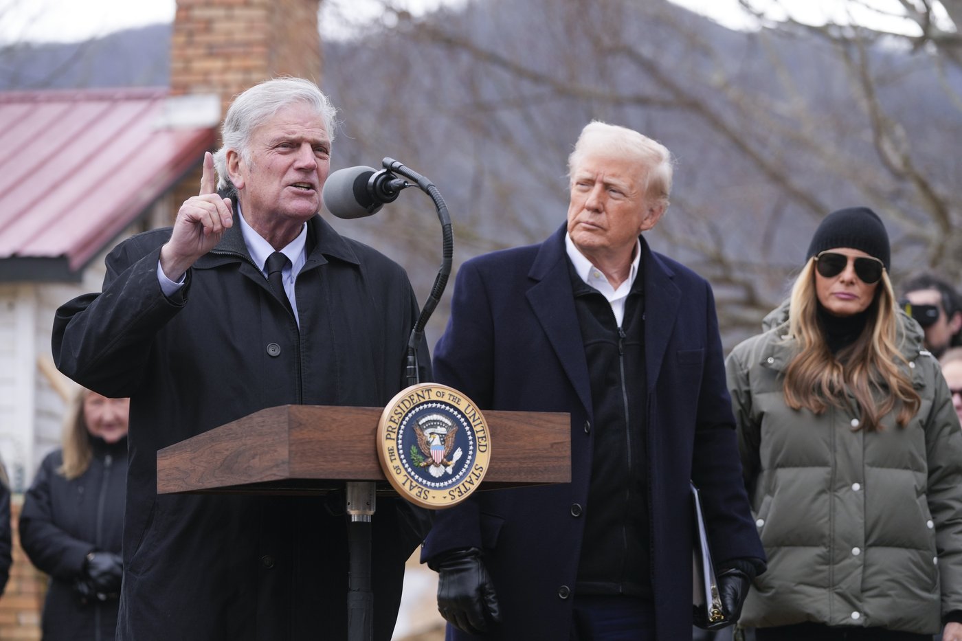 Trump proposes 'getting rid of FEMA' while touring disaster areas | iNFOnews.ca