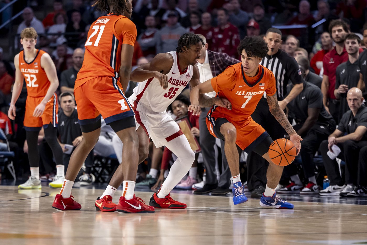 Nelson scores 23 to lead No. 8 Alabama past No. 25 Illinois, 100-87 | iNFOnews.ca Nelson scores 23 to lead No. 8 Alabama past No. 25 Illinois, 100-87 | iNFOnews.ca