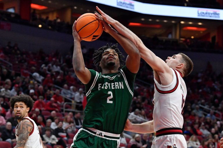 Defense leads the way for No. 6 Louisville in 87-46 rout of Eastern Michigan | iNFOnews.ca