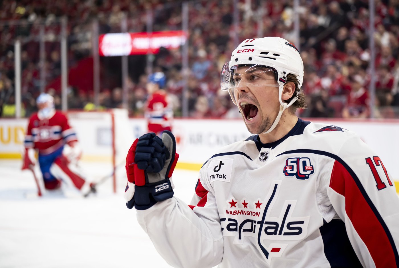 Wilson's big hit sparks Capitals in 5-2 win, pushes Canadiens to brink of elimination | iNFOnews.ca