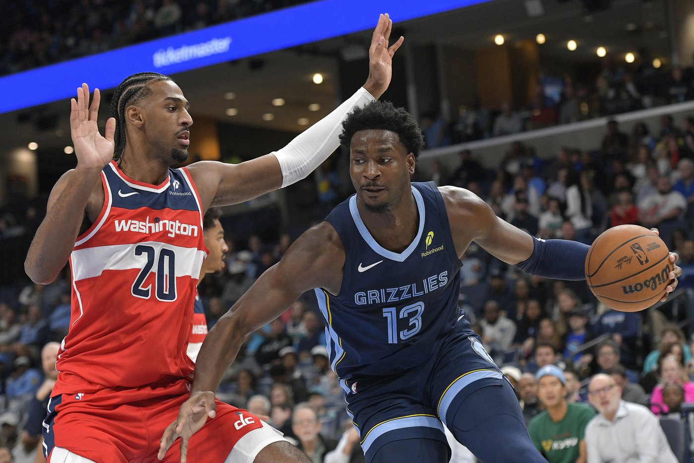 Jackson scores 39 points, Pippen has triple-double as Grizzlies beat Wizards 128-104 | iNFOnews.ca