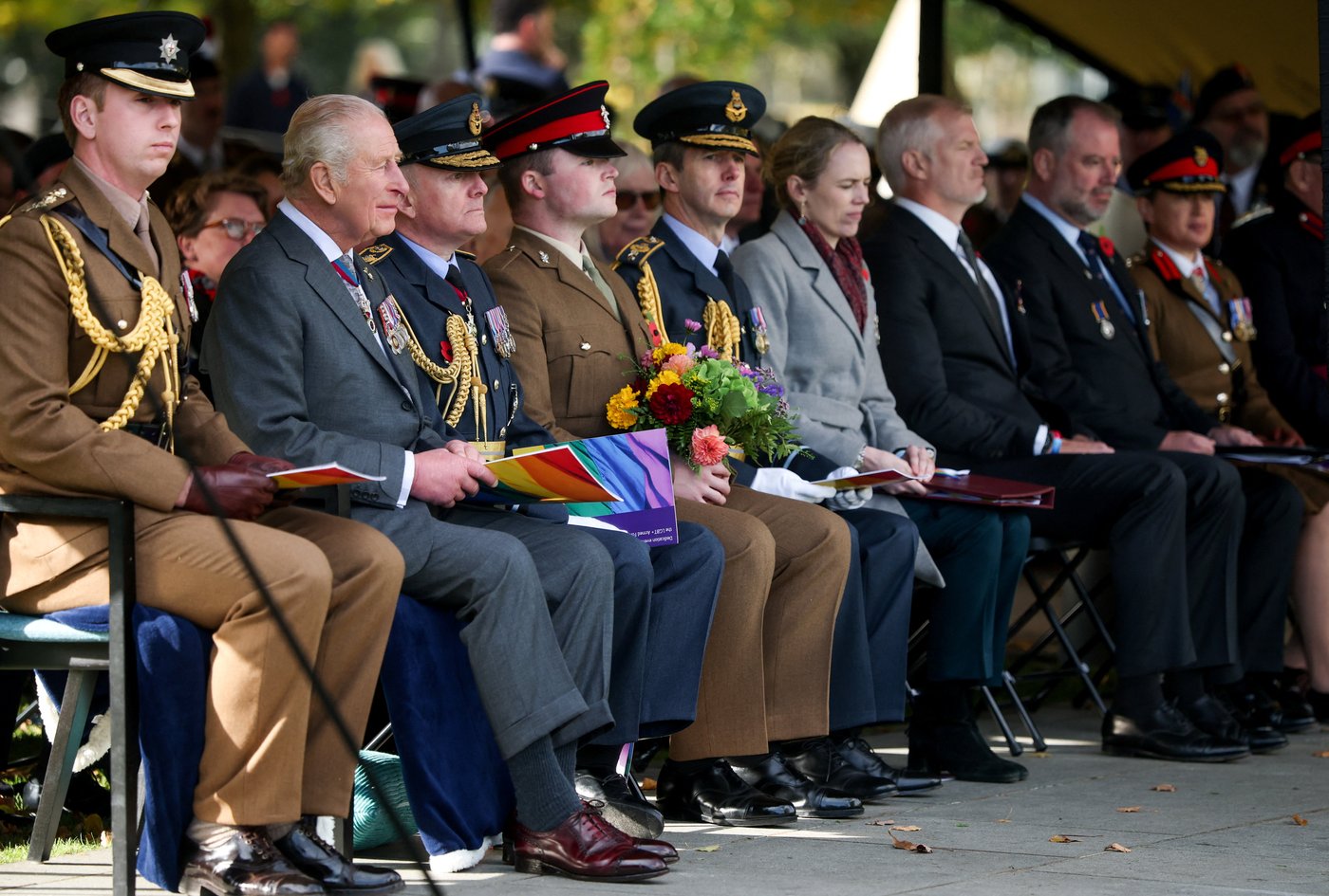 King Charles III dedicates Britain's first national memorial to LGBTQ+ troops | iNFOnews.ca