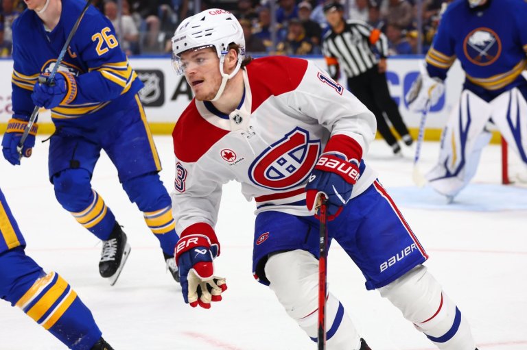 Newhook scores in OT to lift Canadiens over Sabres 3-2 in Game 7 | iNFOnews.ca