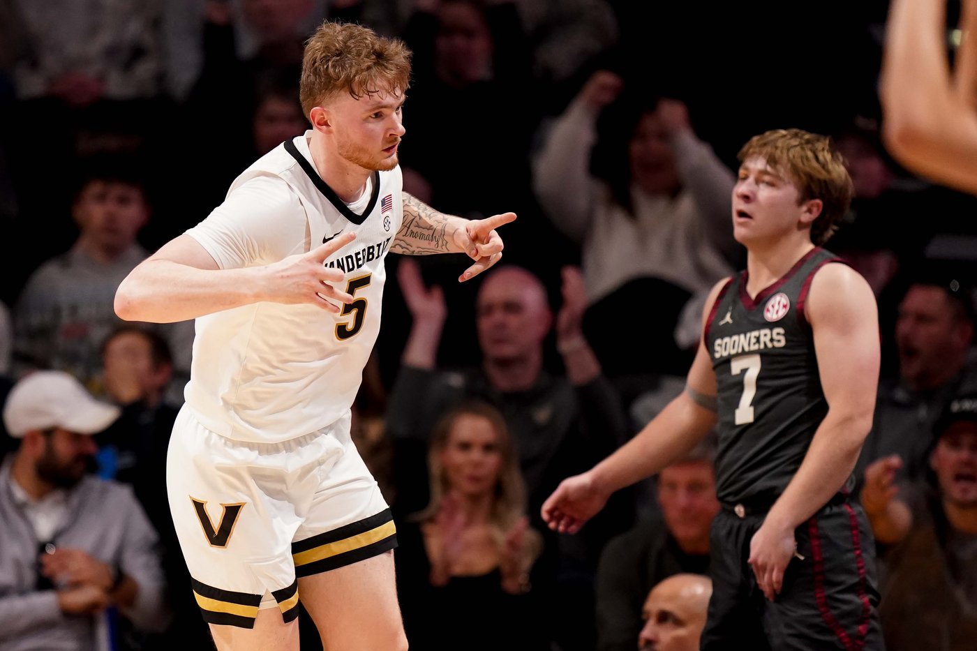 Oklahoma beats No, 15 Vanderbilt 92-91 to snap 9-game losing streak | iNFOnews.ca Oklahoma beats No, 15 Vanderbilt 92-91 to snap 9-game losing streak | iNFOnews.ca