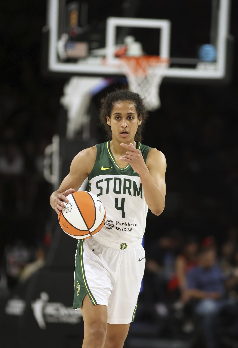 A'ja Wilson scores 21 after snagging third MVP award, helps Aces beat Storm 78-67 in playoff opener | iNFOnews.ca