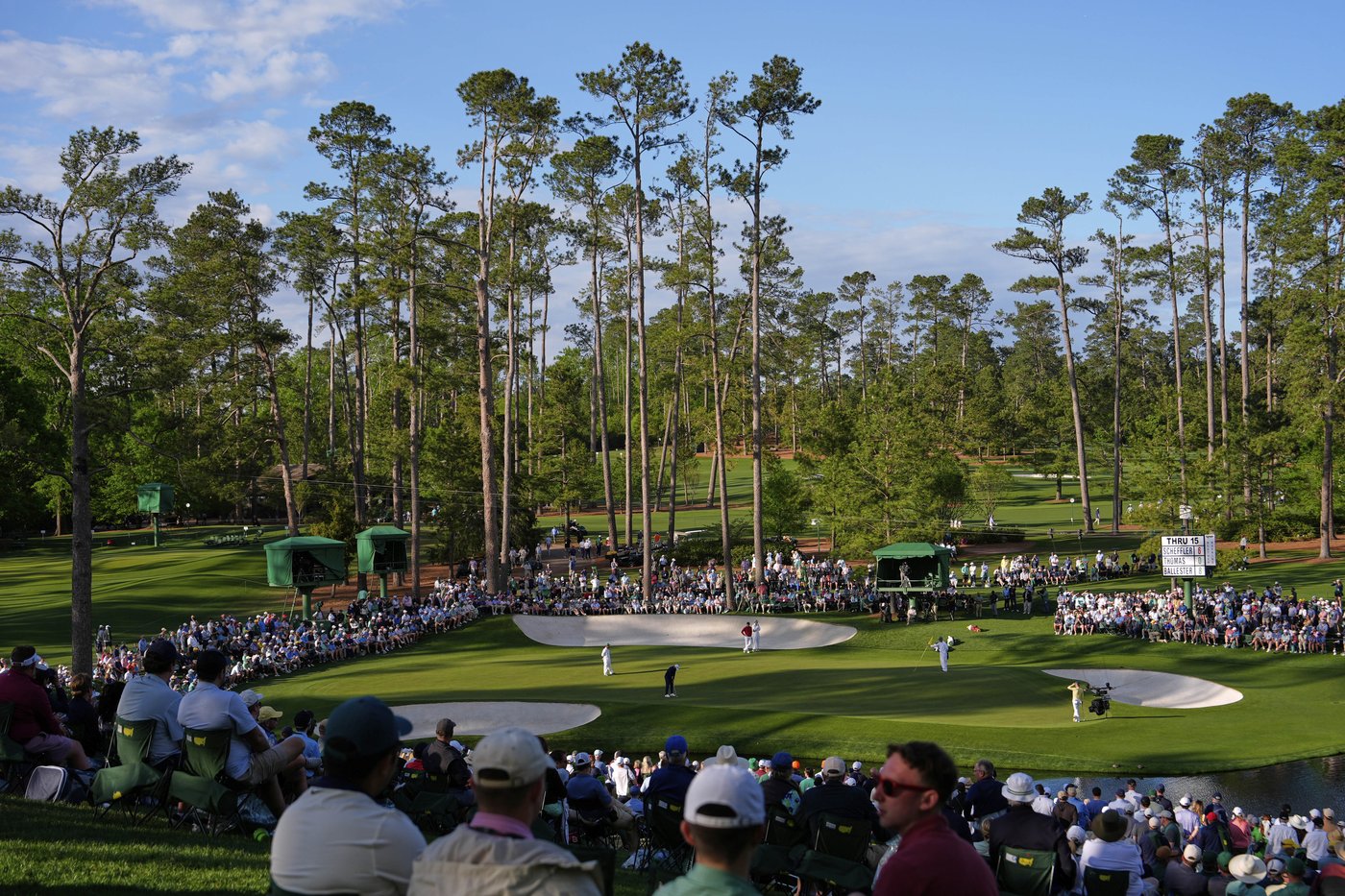 Scottie Scheffler gets a break from an azalea, escapes a magnolia and trails by 3 at the Masters | iNFOnews.ca
