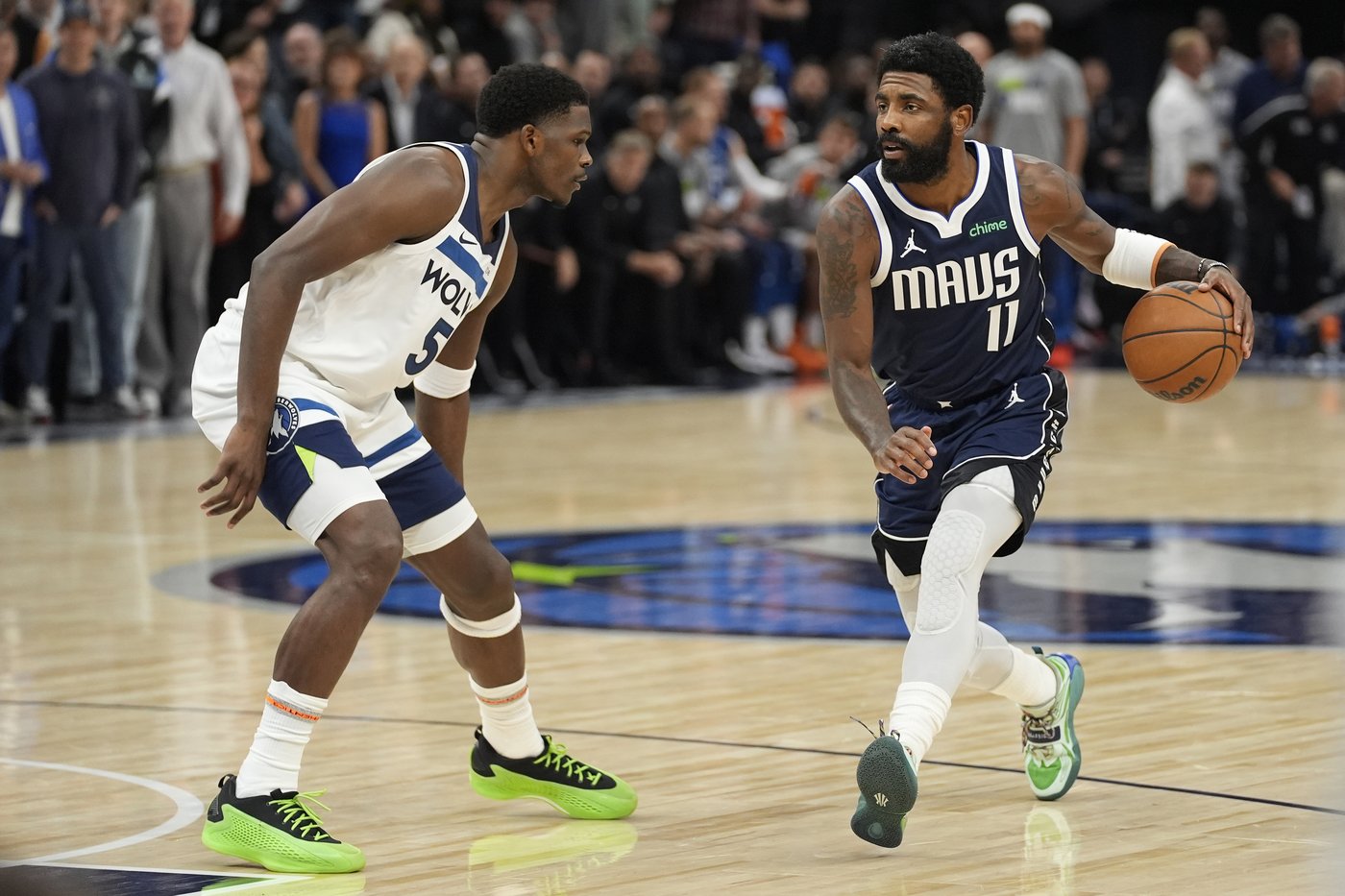 Mavericks fend off Timberwolves 120-114 in West finals rematch behind Irving's 35 points | iNFOnews.ca Mavericks fend off Timberwolves 120-114 in West finals rematch behind Irving's 35 points | iNFOnews.ca