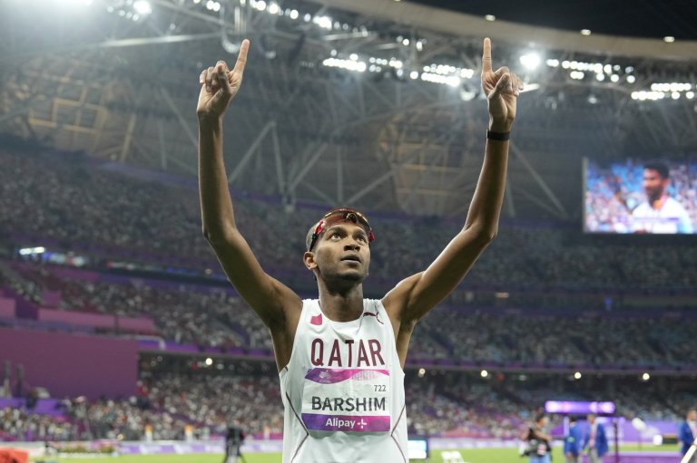 Three-time high jump champion Mutaz Barshim withdraws from worlds with foot injury | iNFOnews.ca