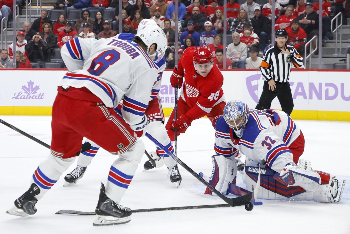 Panarin has goal and assist, Quick gets 61st career shutout as Rangers beat Red Wings 4-0 | iNFOnews.ca