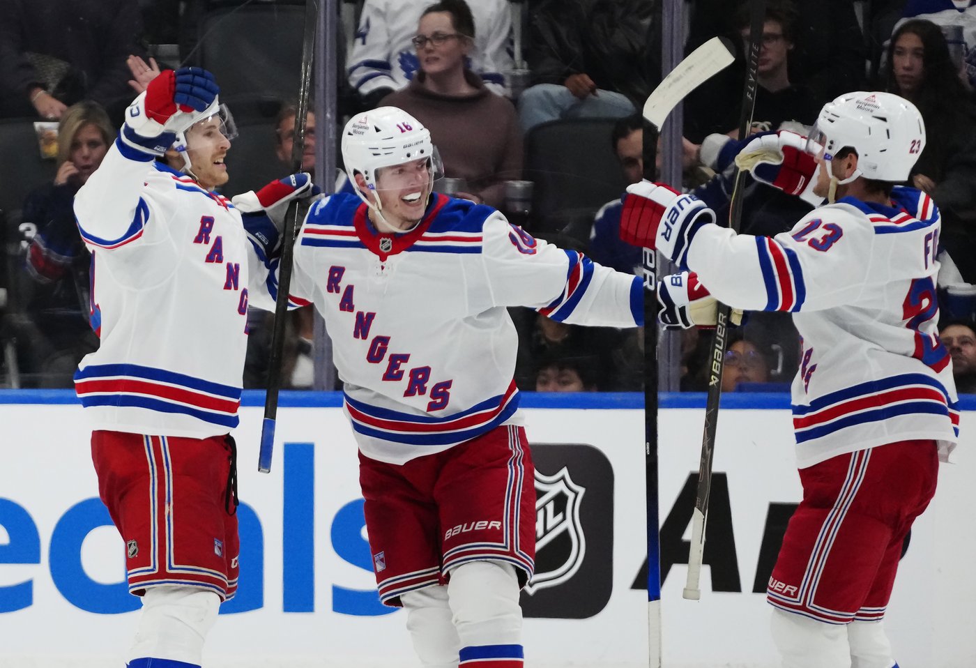 Troy Stecher scores late in regulation to power Maple Leafs past Rangers 5-4 | iNFOnews.ca