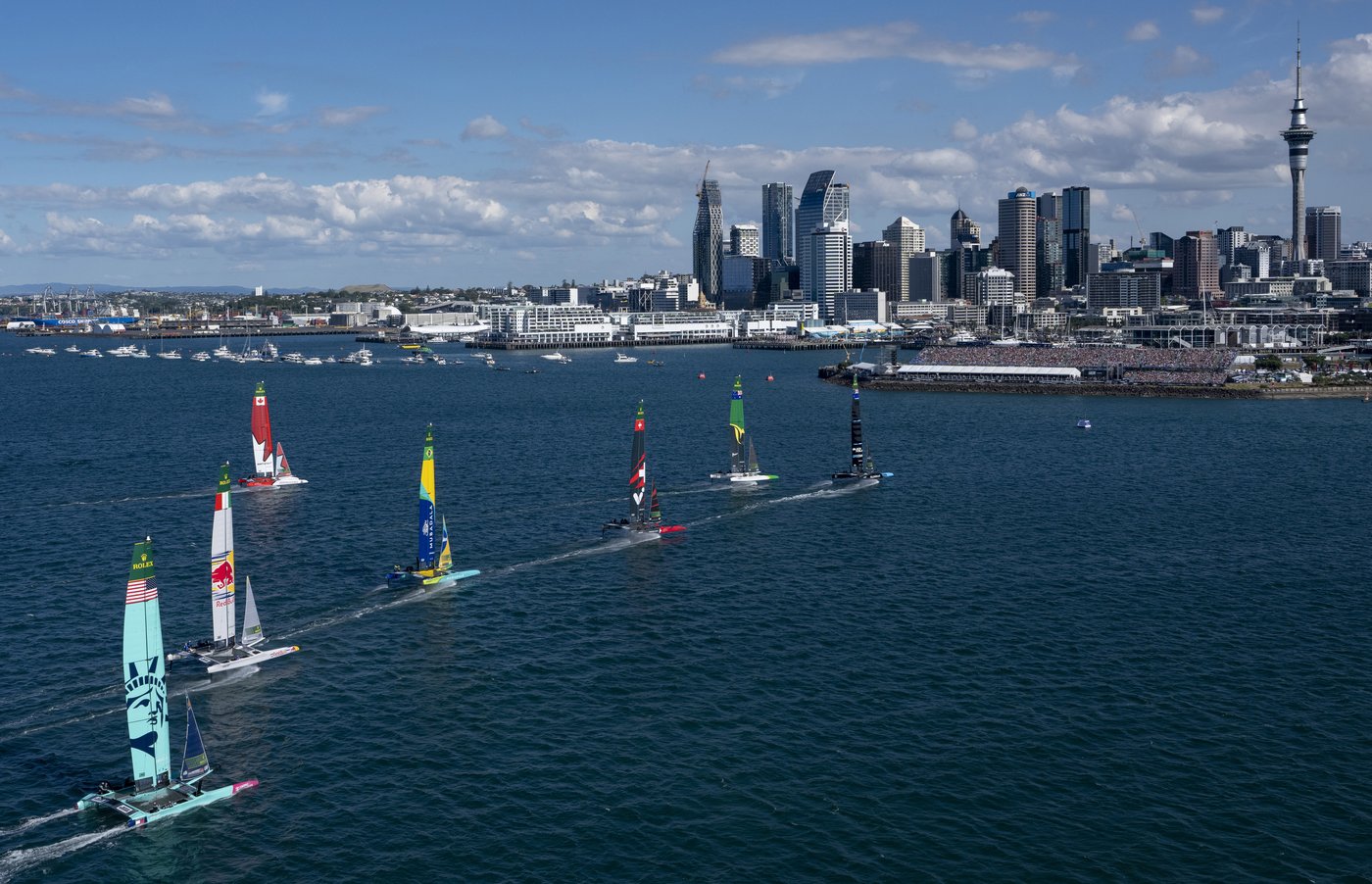 Australia beats Spain and Britain to win the New Zealand leg of SailGP | iNFOnews.ca