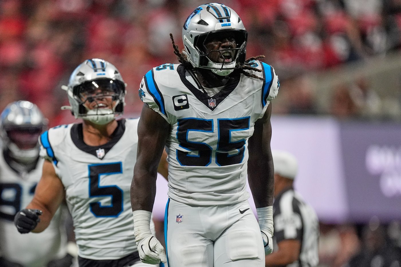 Panthers defense quickly turns page on Week 1 disappointment, finds swagger in 34-3 rout of Falcons | iNFOnews.ca Panthers defense quickly turns page on Week 1 disappointment, finds swagger in 34-3 rout of Falcons | iNFOnews.ca