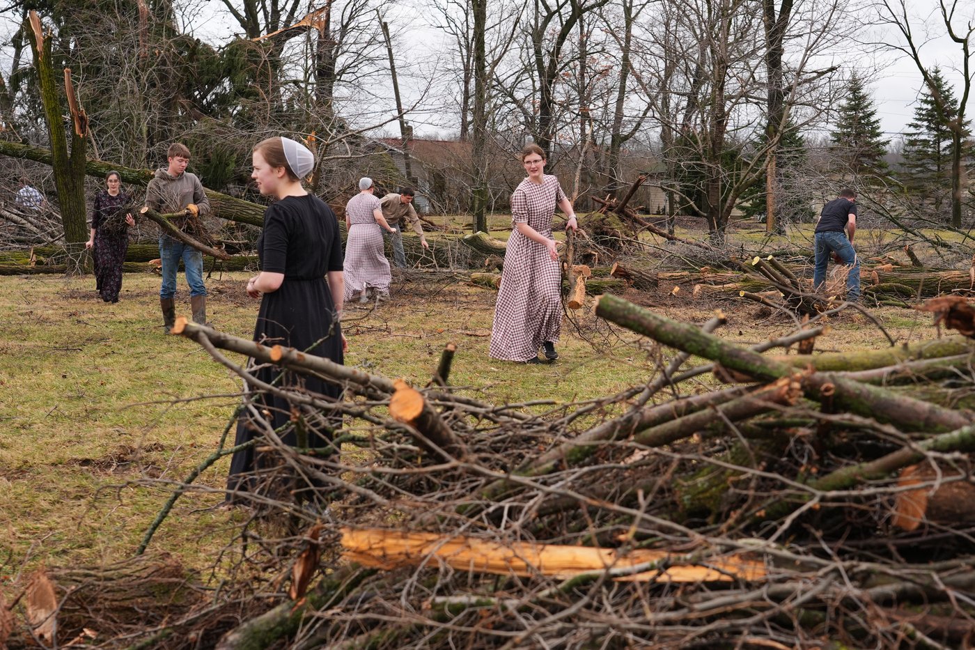 Photos show damage left by powerful storms as volunteers help communities clean up | iNFOnews.ca