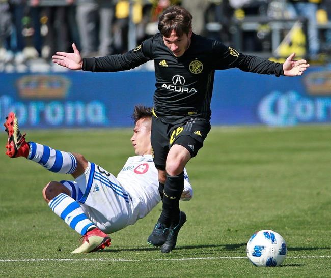 Zardes' late goal lifts Crew over Impact 3-2 | iNFOnews.ca CP1982533528