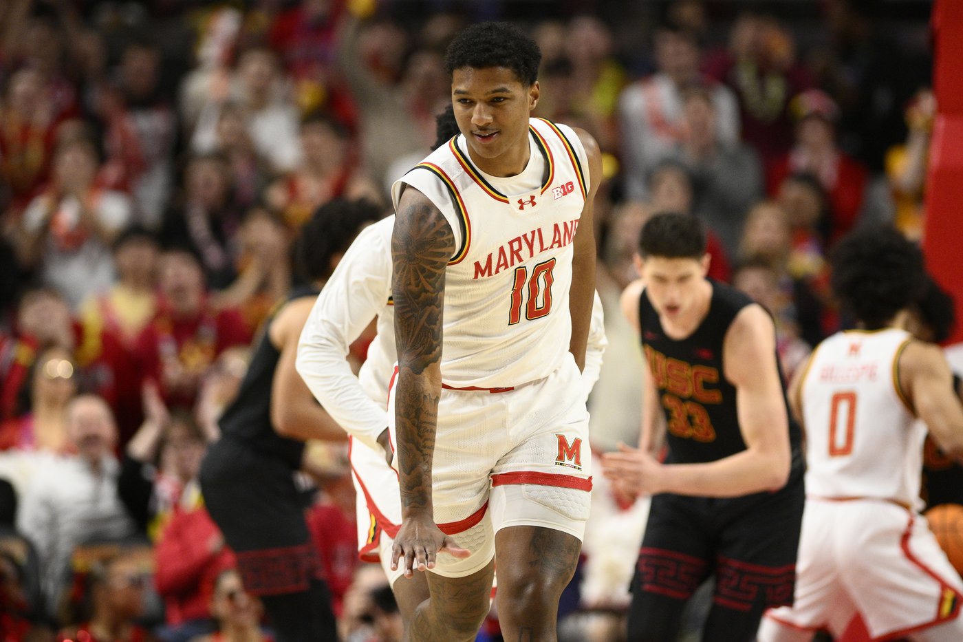 No. 20 Maryland wins its 13th straight at home, starting both halves strong in an 88-71 win over USC | iNFOnews.ca