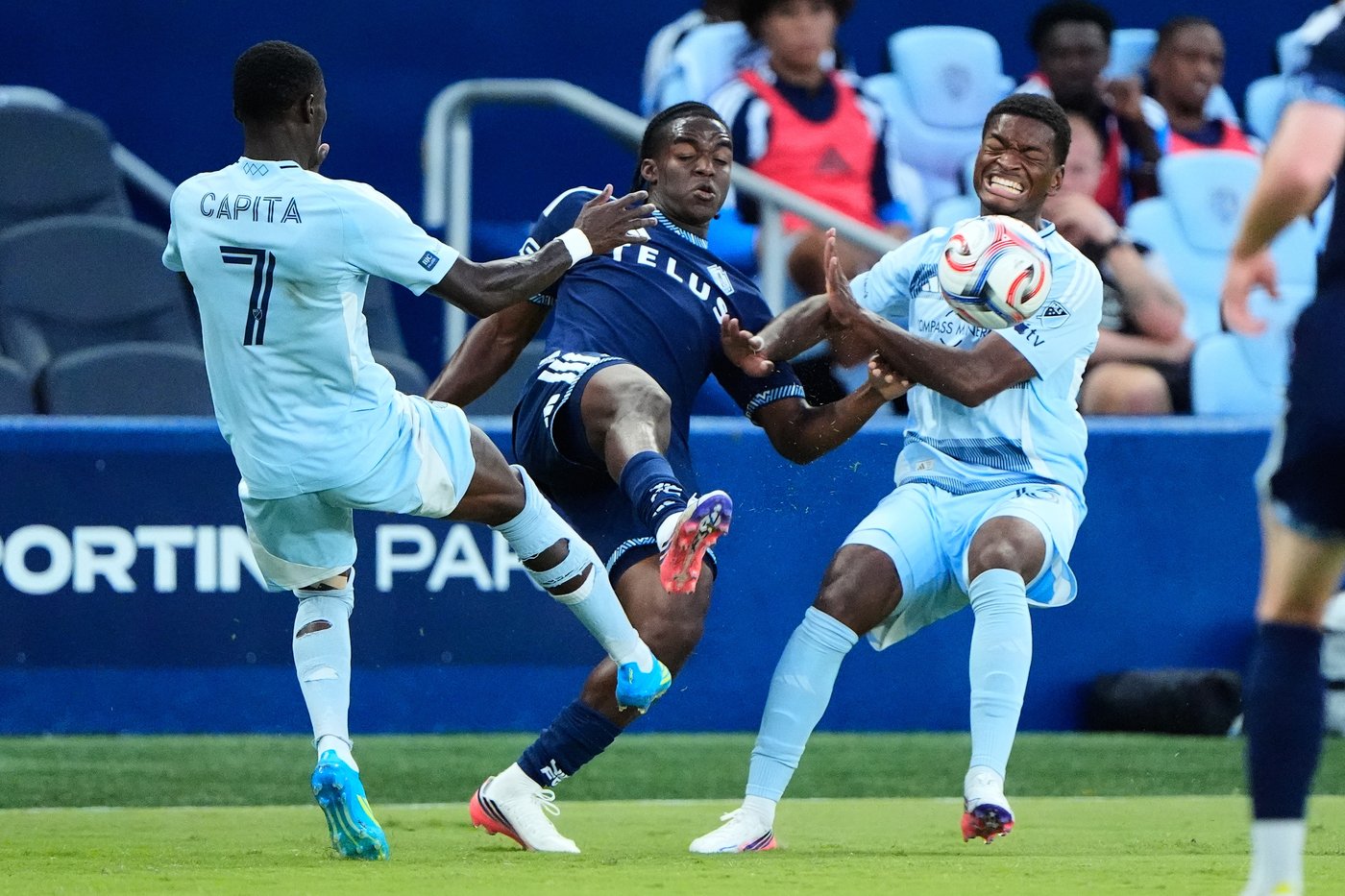 Muller, White lead Whitecaps to 3-0 win over struggling Sporting KC | iNFOnews.ca