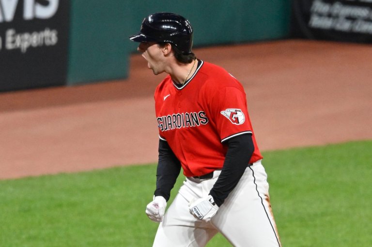 Guardians' rookie Chase DeLauter hopes go-ahead 3-run triple vs. Astros gets season back on track | iNFOnews.ca