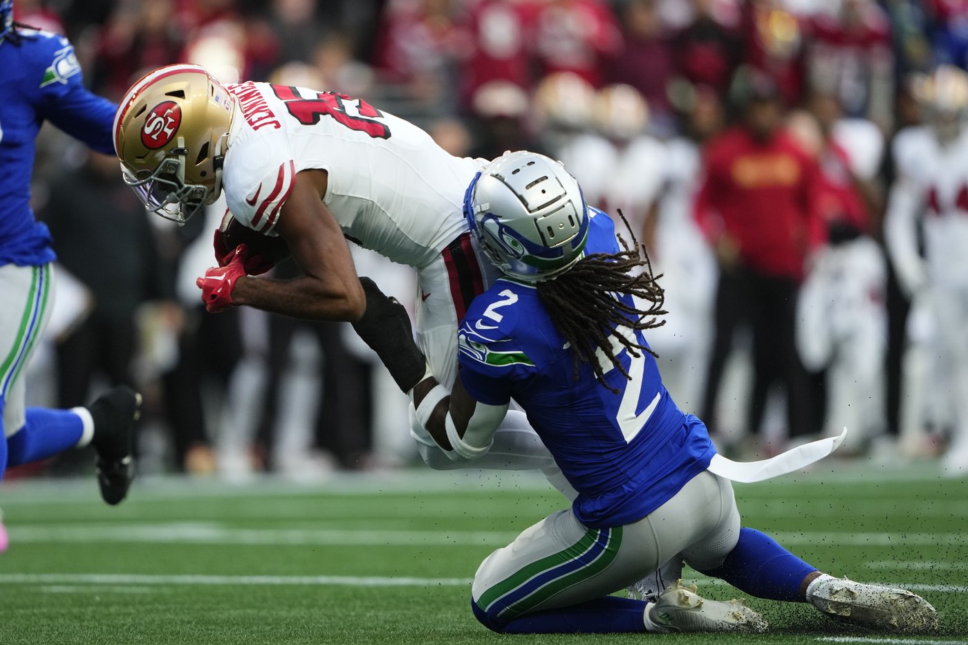 Brock Purdy throws for 3 TDs and the 49ers beat the Seahawks 36-24 to move atop division | iNFOnews.ca Brock Purdy throws for 3 TDs and the 49ers beat the Seahawks 36-24 to move atop division | iNFOnews.ca