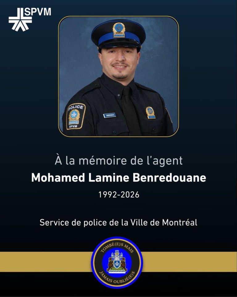 Montreal police, community mourns dead officer | iNFOnews.ca