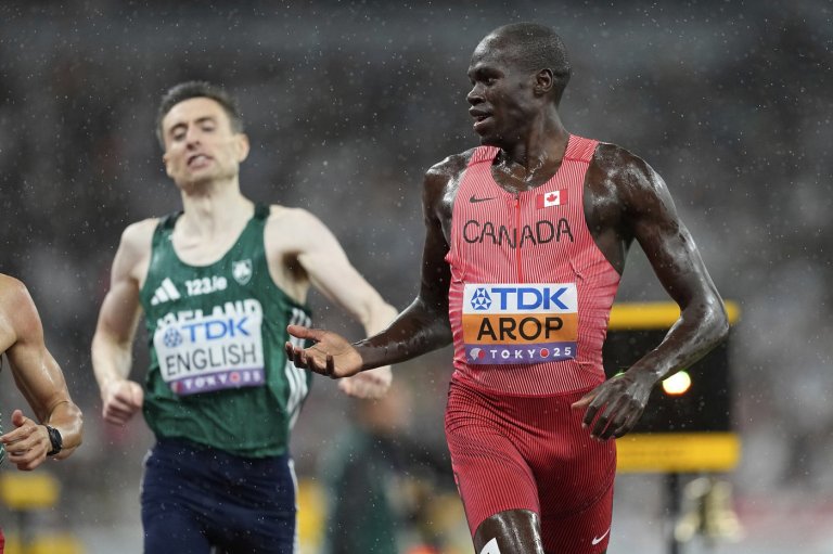 Canada's Arop qualifies for 800-metre final at world championships | iNFOnews.ca