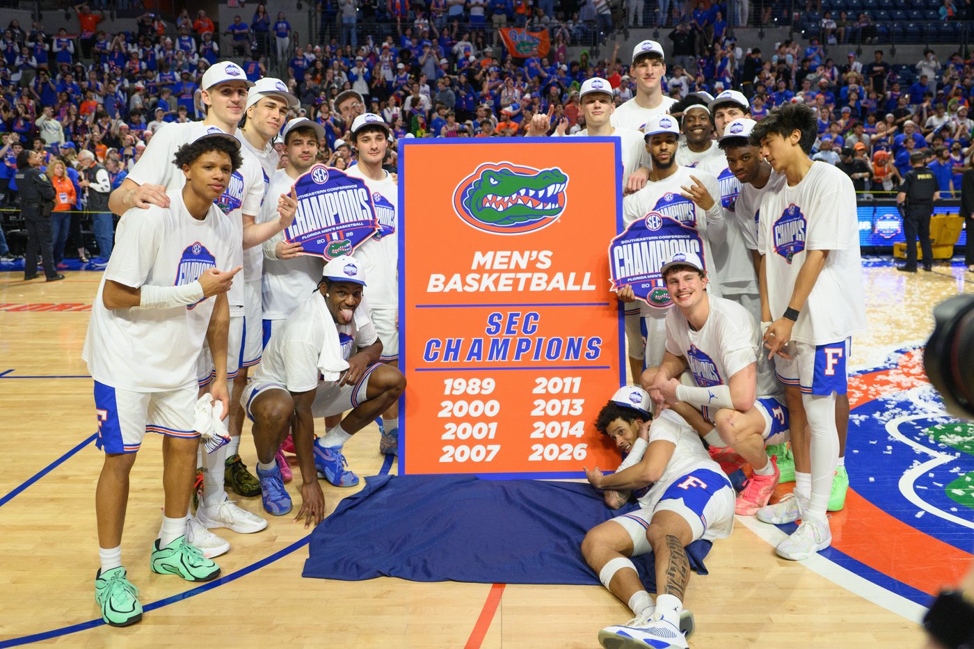 No. 7 Florida celebrates SEC title and sets sights on a top seed in the NCAA Tournament | iNFOnews.ca