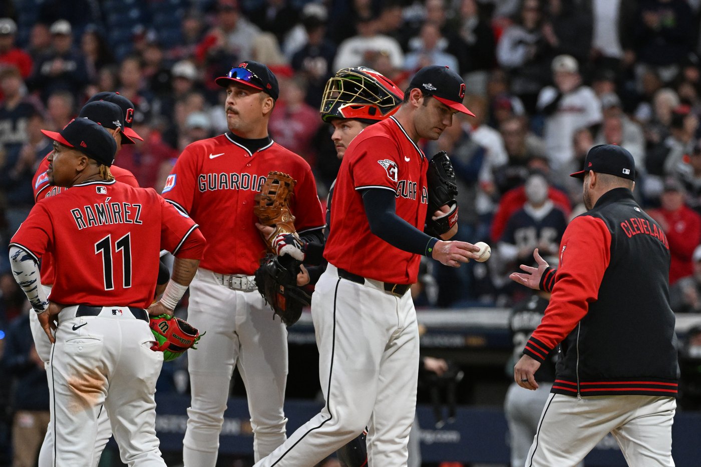 Guardians' bats go cold again, wasting Gavin Williams' 11 strikeouts in Game 2 loss | iNFOnews.ca Guardians' bats go cold again, wasting Gavin Williams' 11 strikeouts in Game 2 loss | iNFOnews.ca