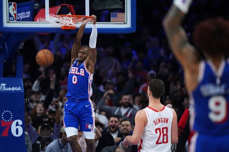 Embiid posts triple-double, Maxey scores 36 as 76ers beat Rockets in OT | iNFOnews.ca