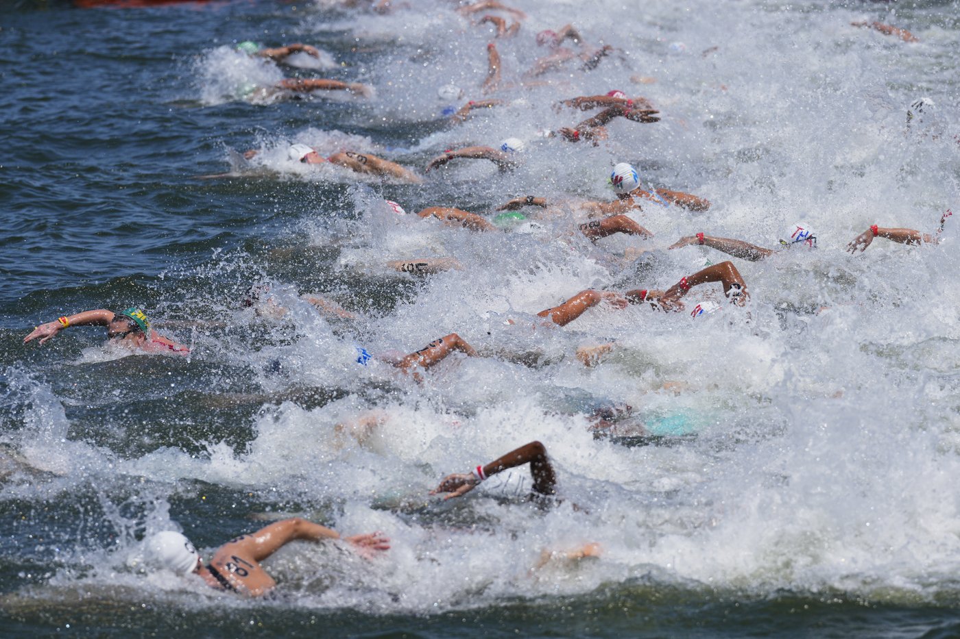 Open water program at swimming world championships gets started after two delays | iNFOnews.ca Open water program at swimming world championships gets started after two delays | iNFOnews.ca