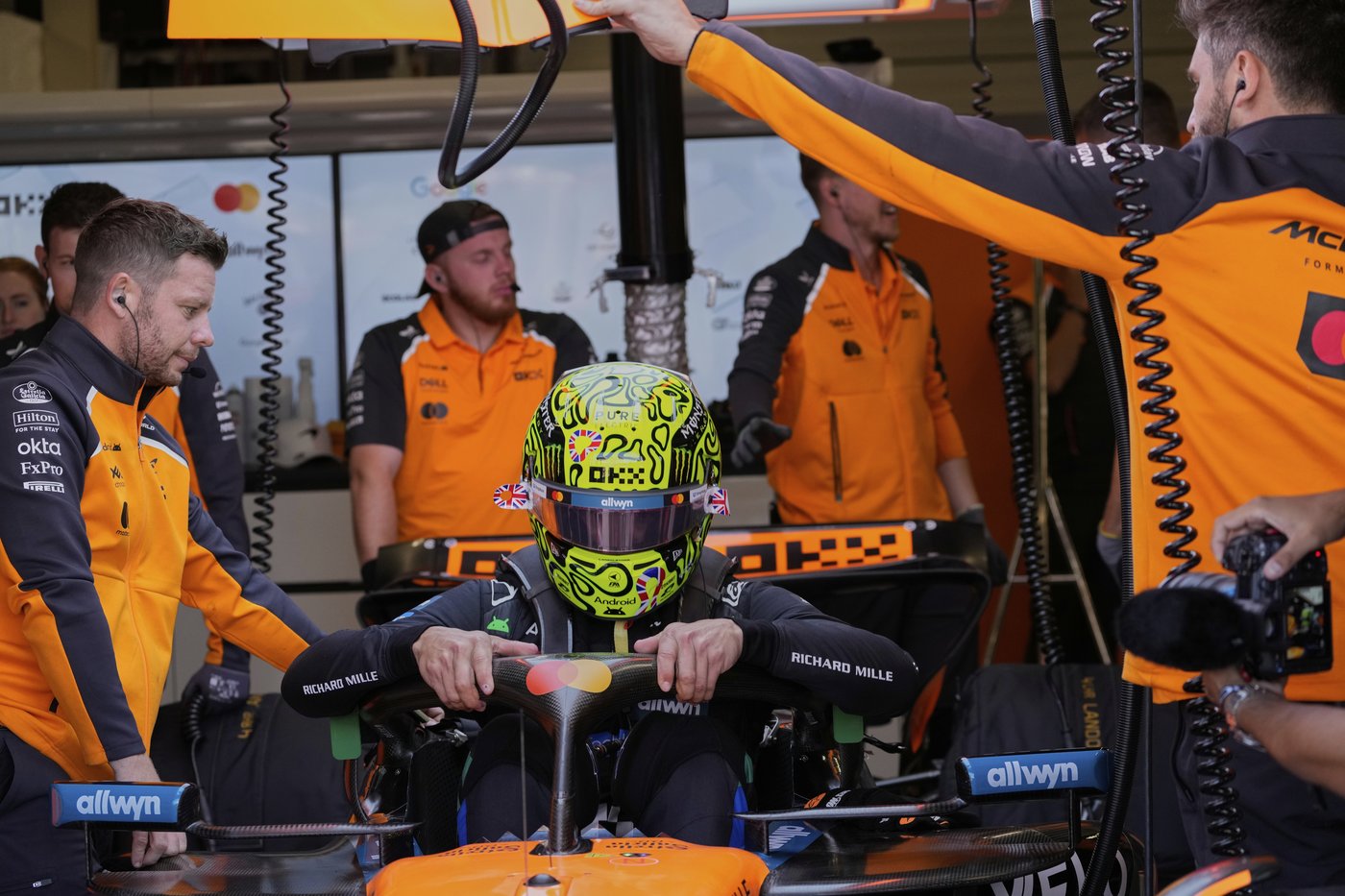 The Landostand makes Silverstone glow as Lando Norris targets British GP victory | iNFOnews.ca