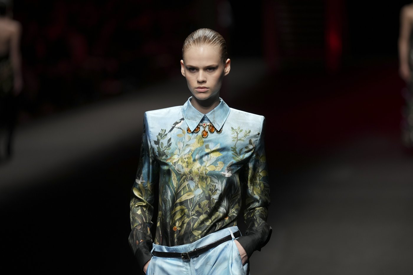 Roberto Cavalli ignites Milan runway with fiery creations inspired by ancient Pompeii | iNFOnews.ca