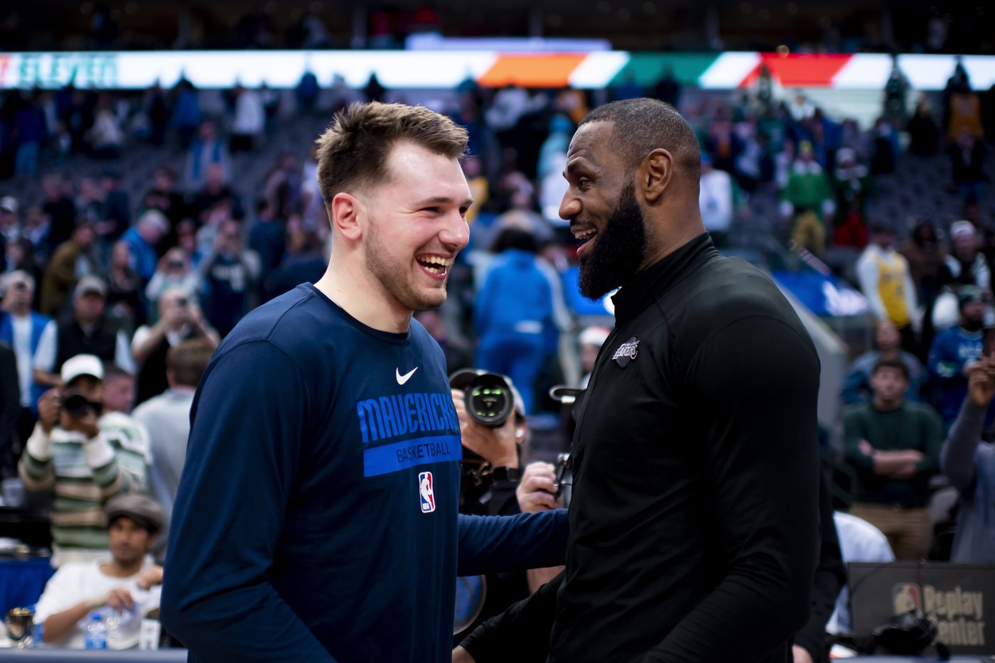 'Strive for greatness' was LeBron's message to Doncic in 2018. And as teammates, that won't change | iNFOnews.ca
