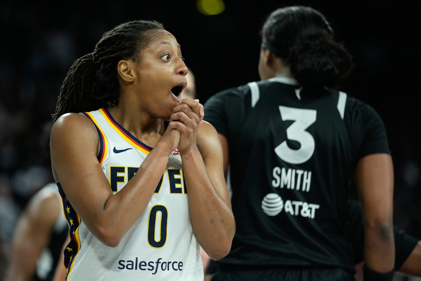 Fever guard Kelsey Mitchell says severe cramps left her lower body feeling numb in loss to Aces | iNFOnews.ca