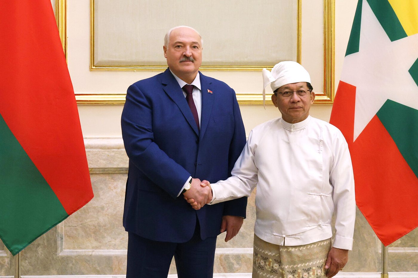Military-run Myanmar plays host to goodwill visit by Belarusian leader | iNFOnews.ca