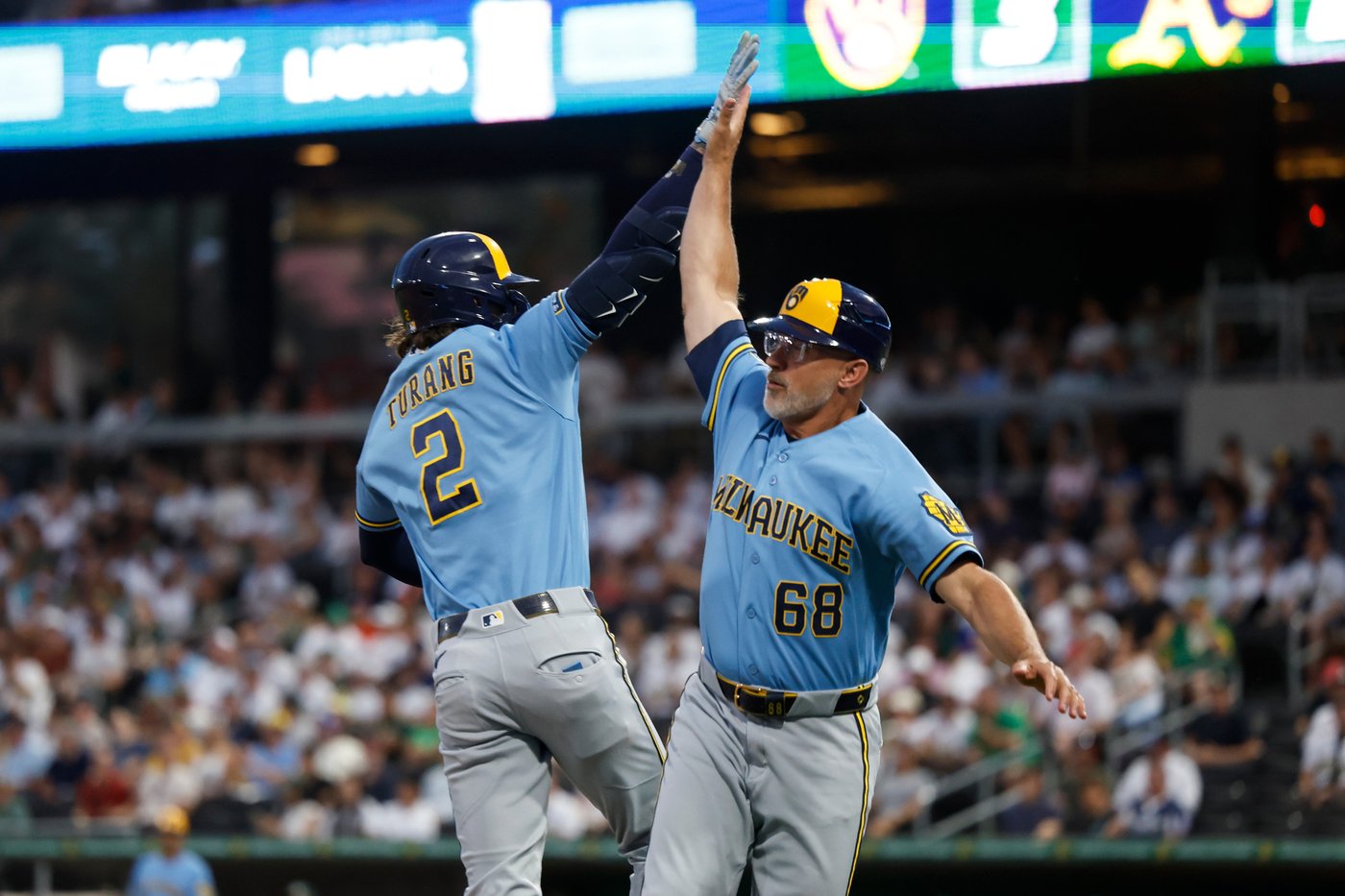 Athletics say hello to eventual Vegas fanbase with an explosive 15-14, 12-inning game | iNFOnews.ca