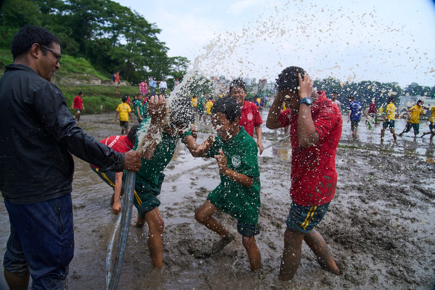 Photo show Paddy Day, the festival marking the start of the rice planting season in Nepal | iNFOnews.ca