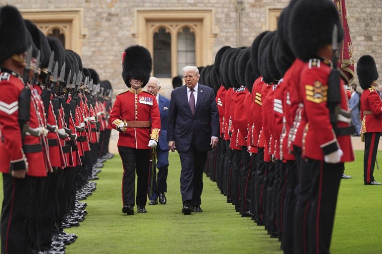 Photos show President Donald Trump during his second state visit to Britain | iNFOnews.ca