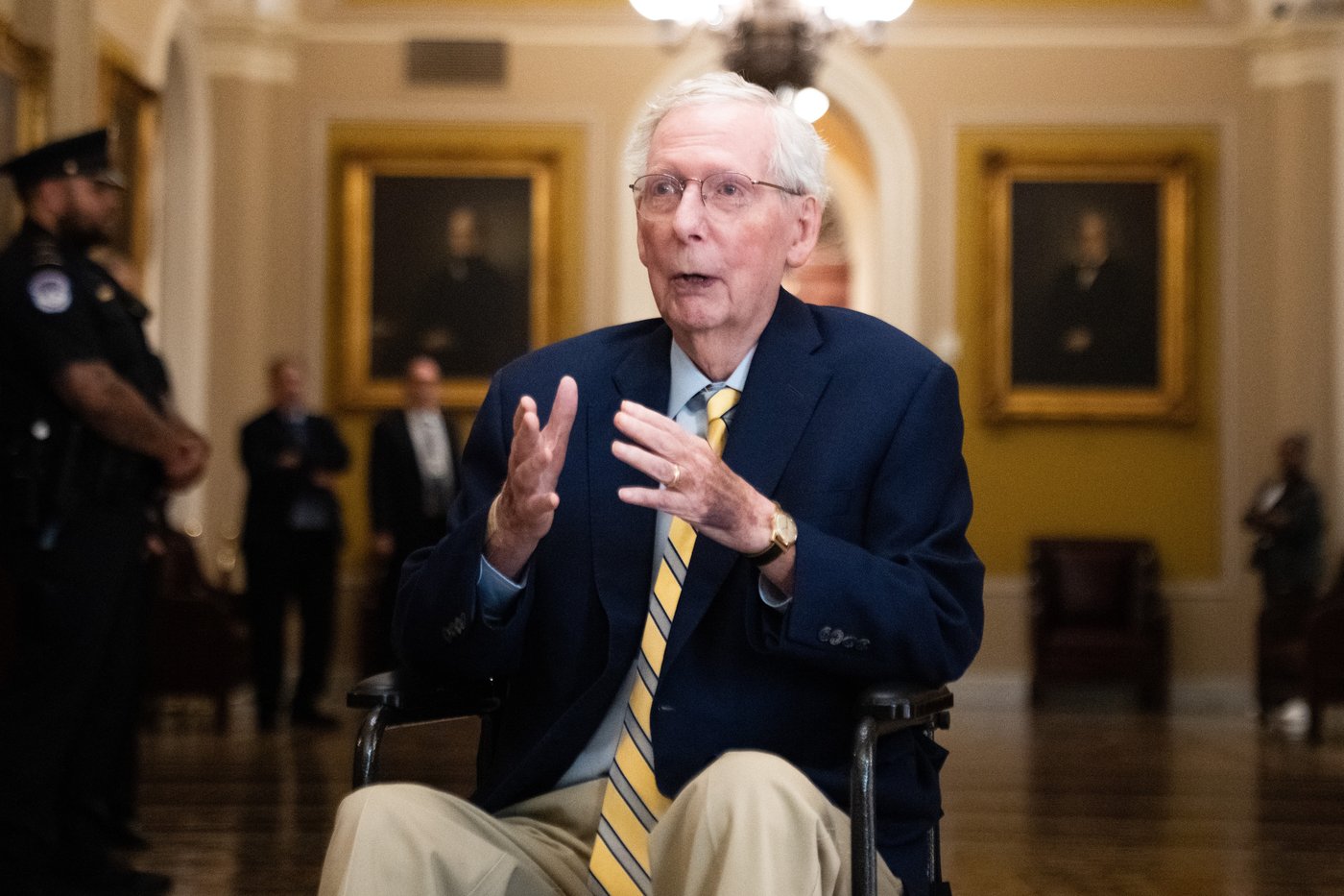 McConnell returns to the Senate for the first time since his June hospitalization | iNFOnews.ca