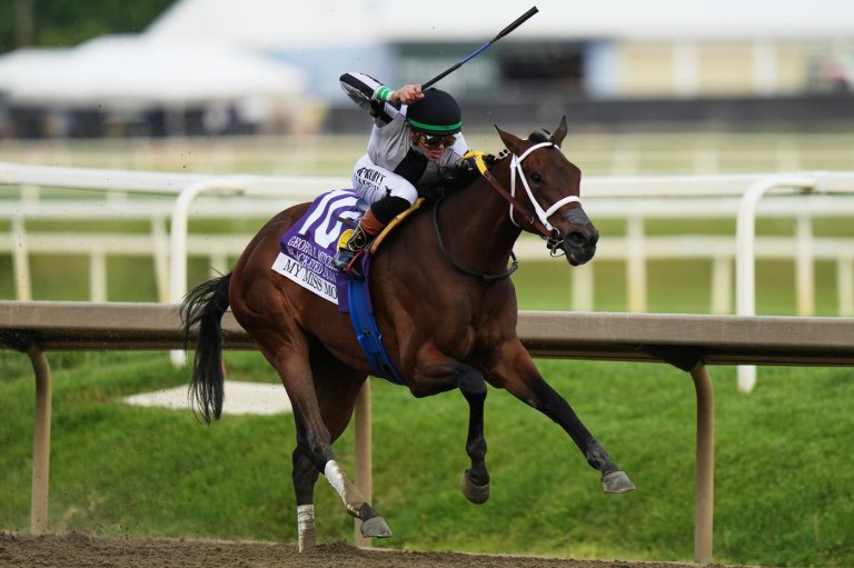 My Miss Mo holds on to win the Black-Eyed Susan by 1 3/4 lengths over Jumping the Gun | iNFOnews.ca