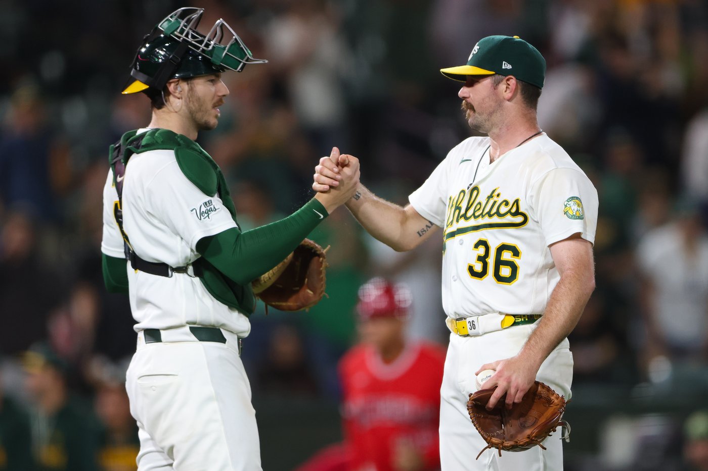 Athletics rally with 2 homers in 8th to complete comeback in 9-7 win over Angels | iNFOnews.ca Athletics rally with 2 homers in 8th to complete comeback in 9-7 win over Angels | iNFOnews.ca