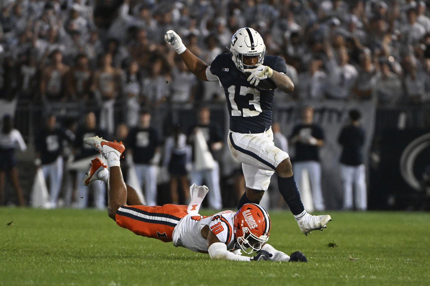 Singleton, Allen score TDs as No. 9 Penn State beats No. 19 Illinois 21-7 | iNFOnews.ca