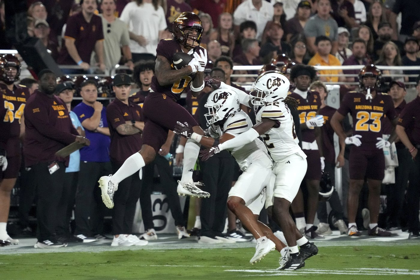 Flying Leavitt and Tyson provide spark in Arizona State's 34-15 win over Texas State | iNFOnews.ca