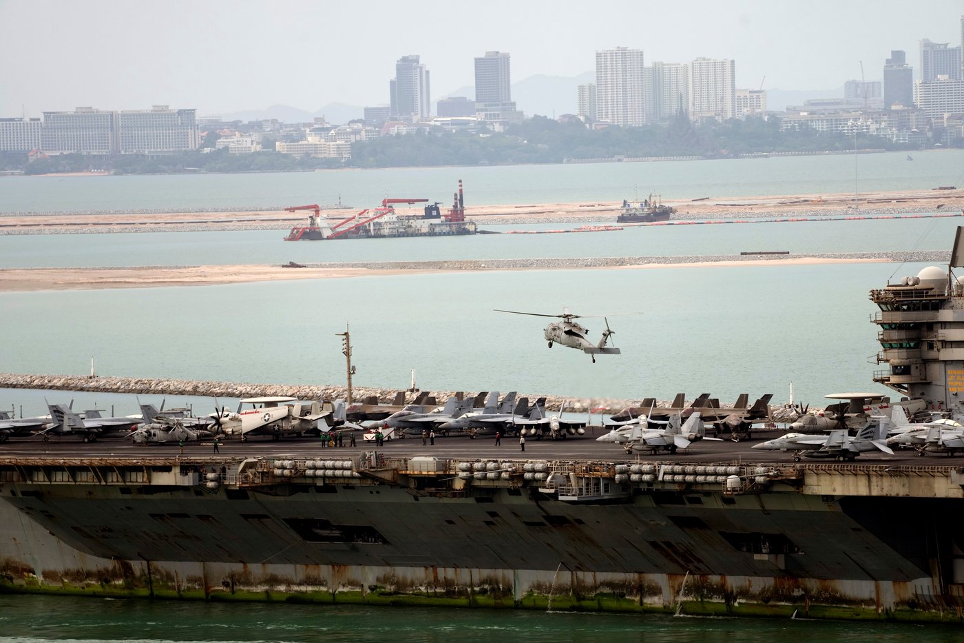 The USS Abraham Lincoln arrives in Thailand following its Middle East deployment | iNFOnews.ca
