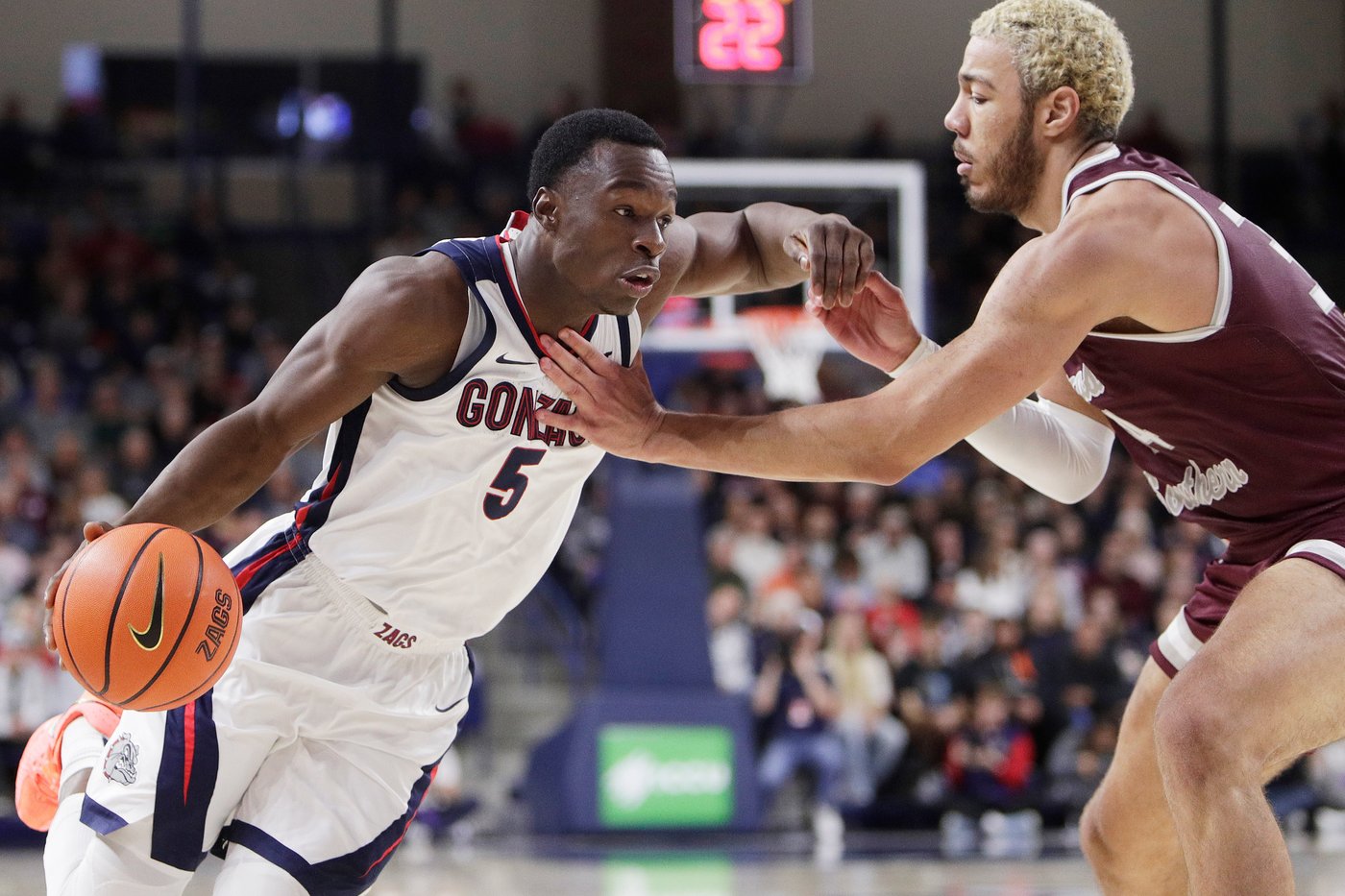 Grant-Foster has 15 to lead No. 21 Gonzaga over Texas Southern 98-43 | iNFOnews.ca